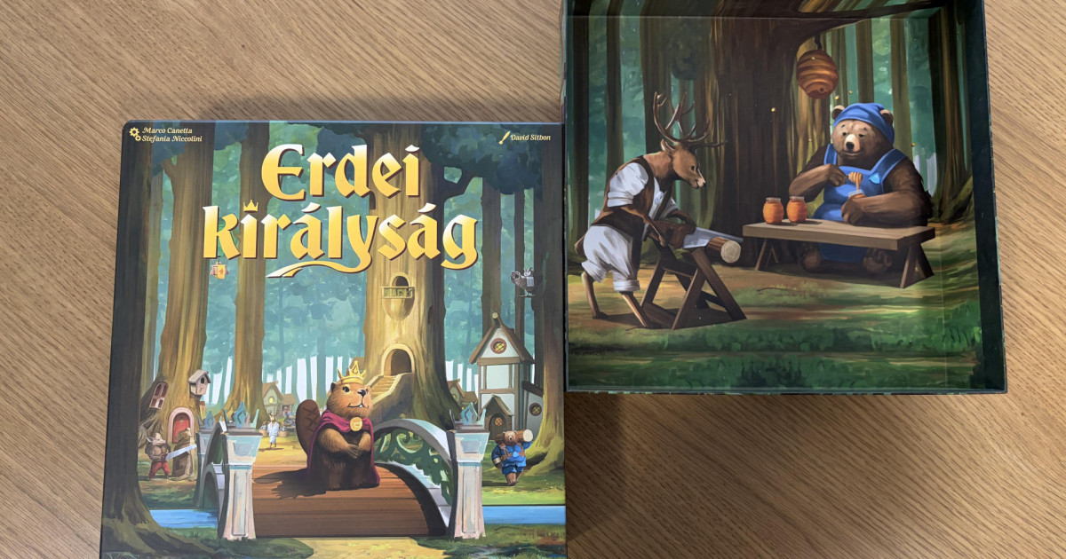 Erdei királyság társasjáték bemutató
