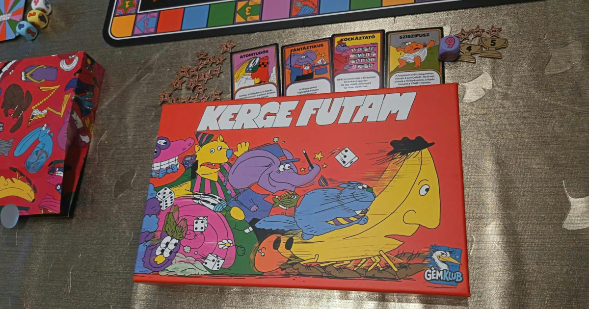 Kerge Futam társasjáték bemutató