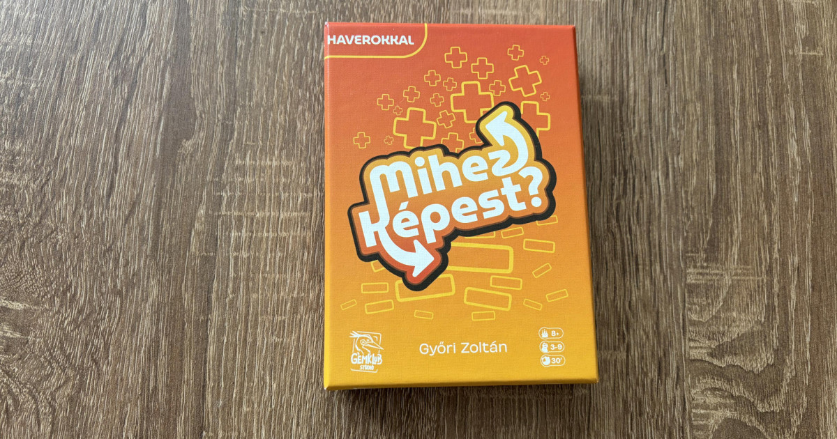 Mihez képest? társasjáték bemutató
