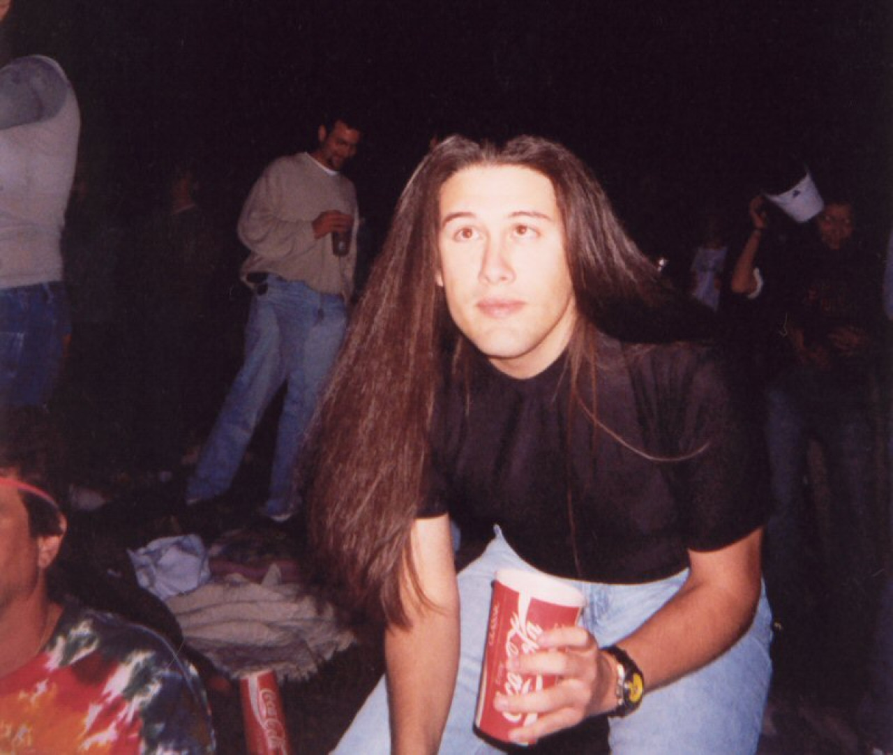 Romero egy koncerten még az Ion Storm idején. Fotó: John Romero