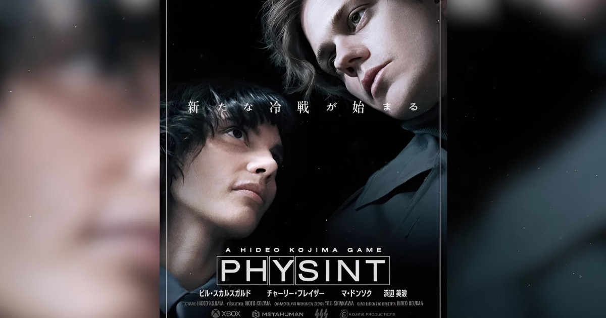 Bill Skarsgard lesz a Physint főszereplője, amihez az új posztert maga Kojima fotózta
