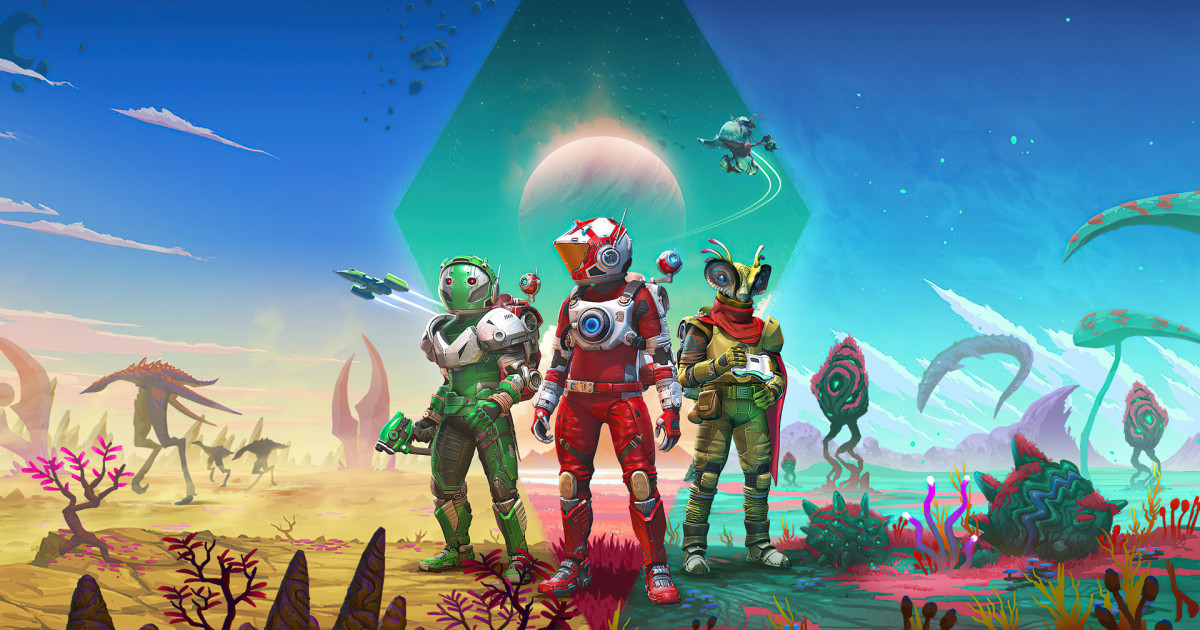 iPhone-ra és iPadre tart a No Man's Sky