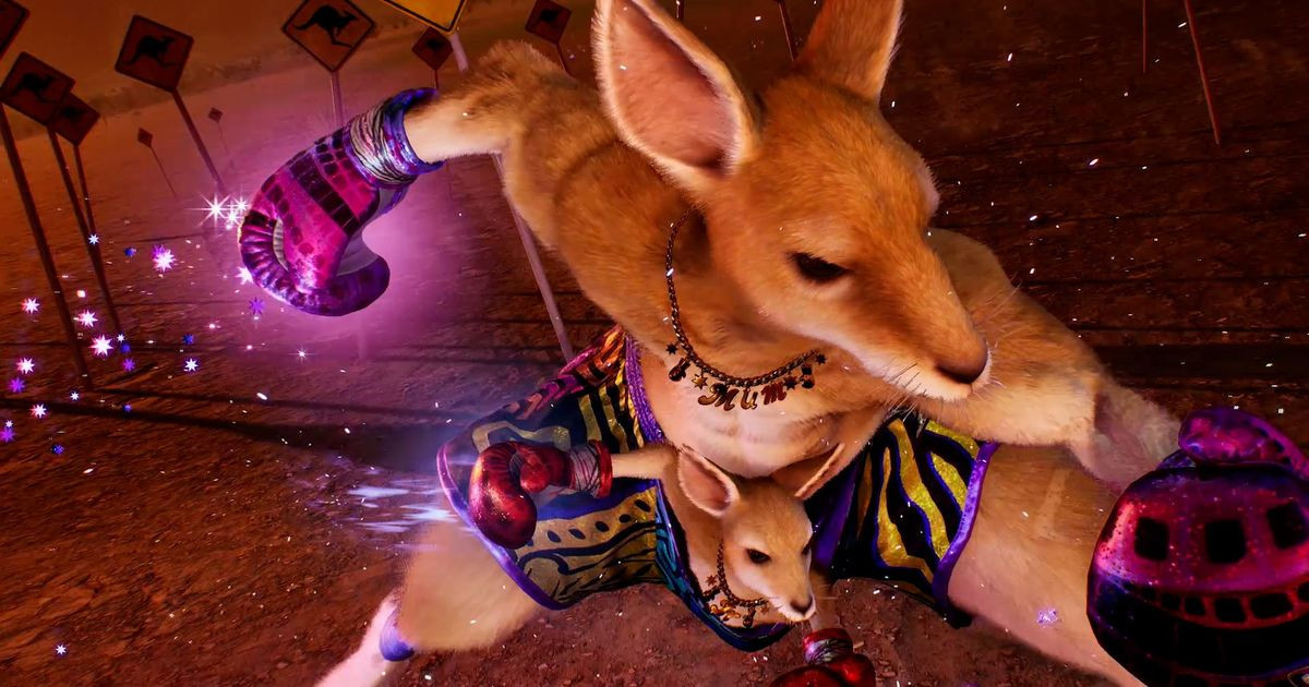 Novemberben beugrik a kenguru Roger Jr. a Tekken 8-ba