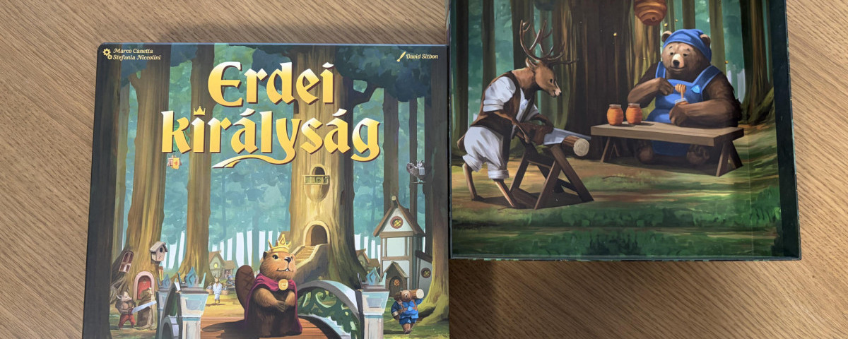 Erdei királyság társasjáték bemutató