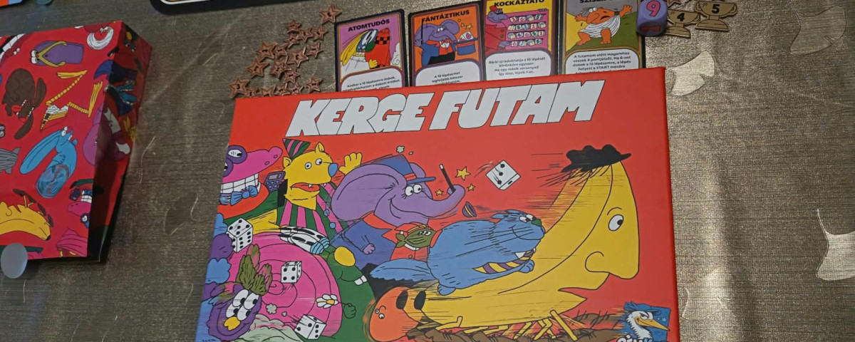 Kerge Futam társasjáték bemutató