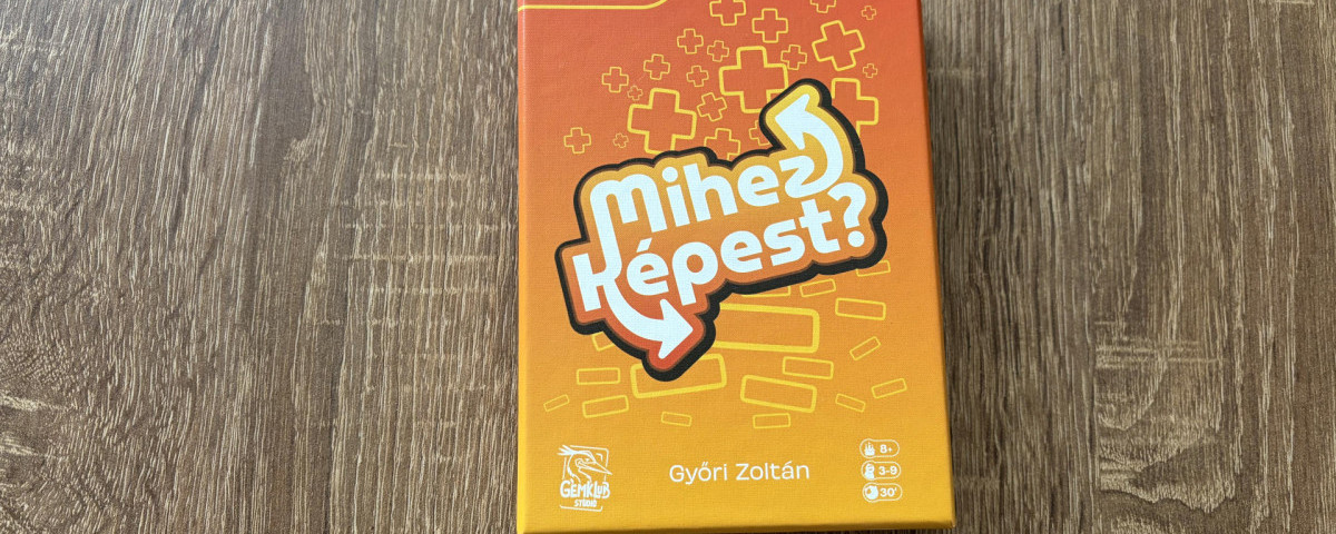 Mihez képest? társasjáték bemutató