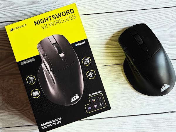 Corsair Nightsword V2 Wireless egér teszt